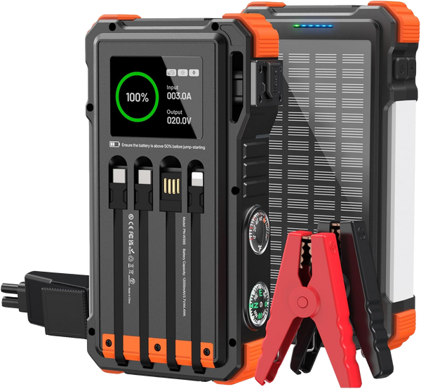 LATIMERIA Solar Charger Power Bank, 45800mAh Portable Phone